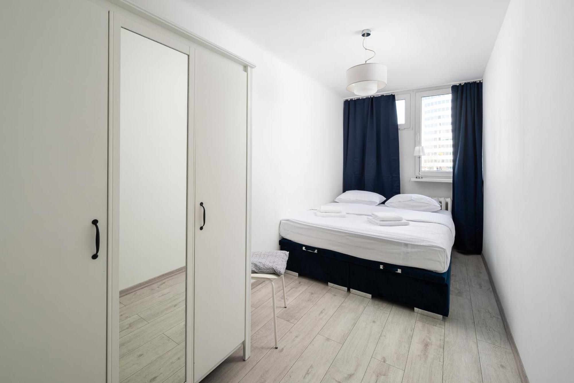 Grzybowska Blue City Centre Apartment วอร์ซอ ภายนอก รูปภาพ