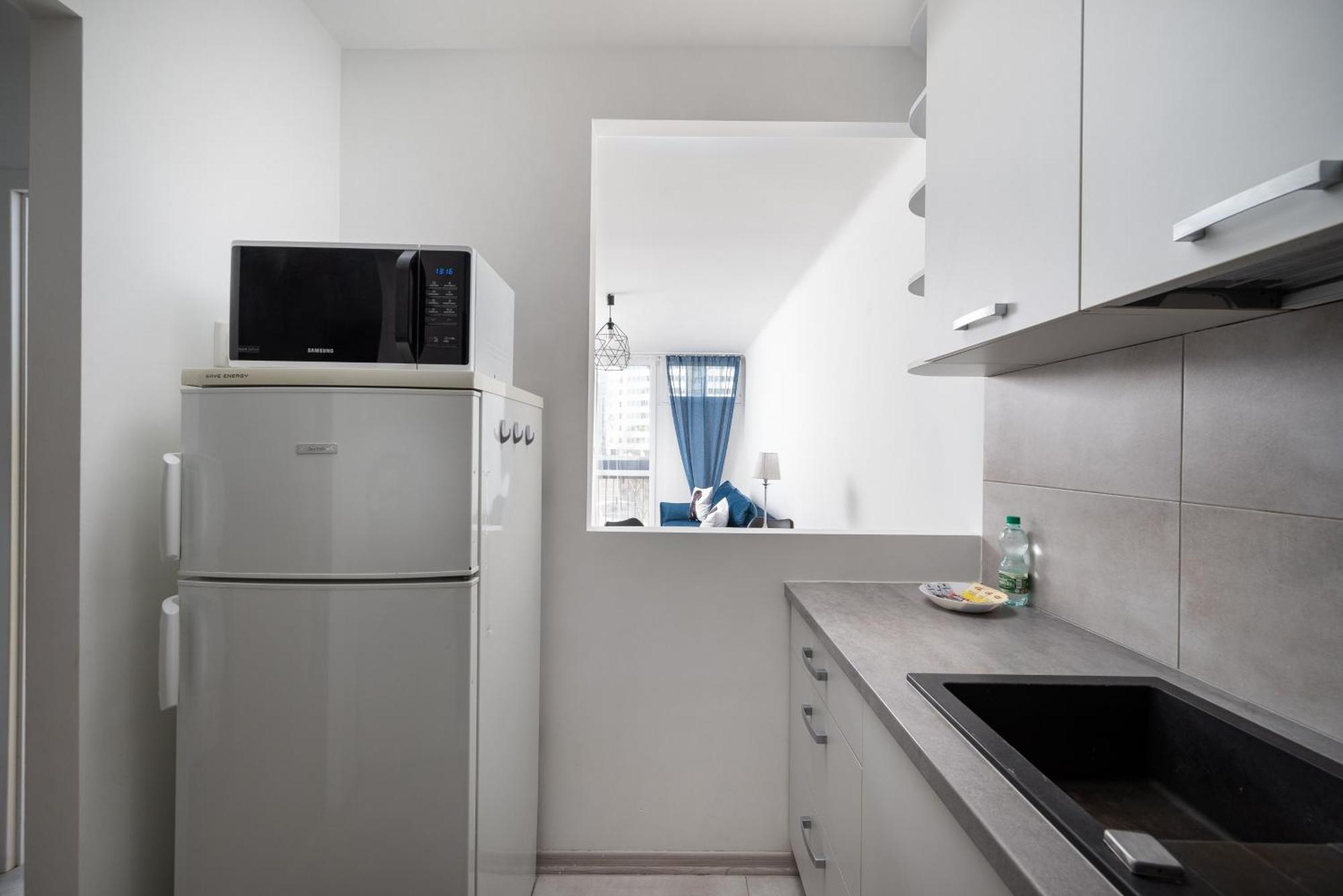 Grzybowska Blue City Centre Apartment วอร์ซอ ภายนอก รูปภาพ