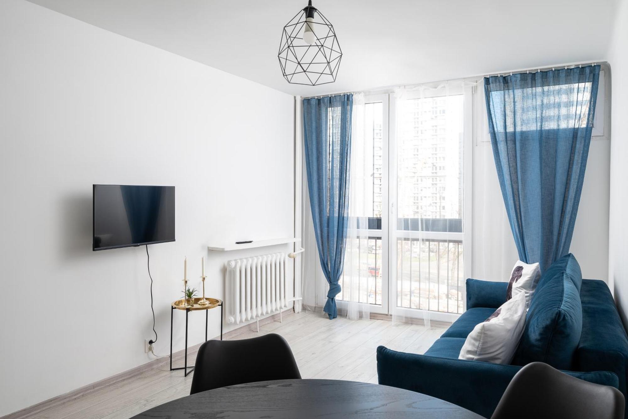 Grzybowska Blue City Centre Apartment วอร์ซอ ภายนอก รูปภาพ
