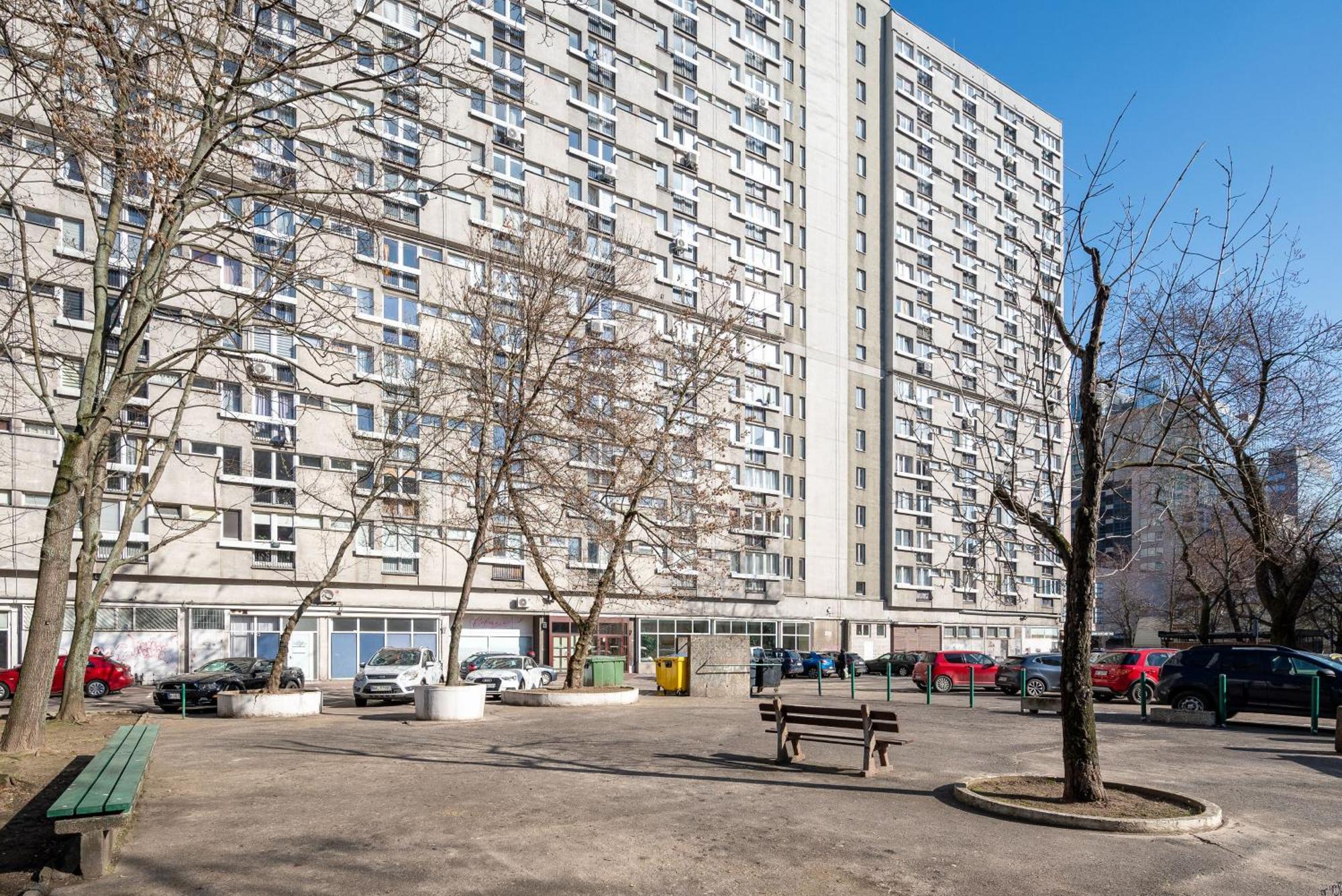 Grzybowska Blue City Centre Apartment วอร์ซอ ภายนอก รูปภาพ